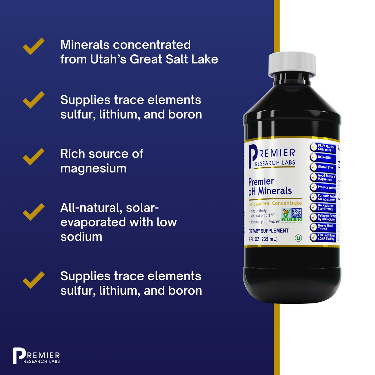 pH Minerals, Premier (8 oz)