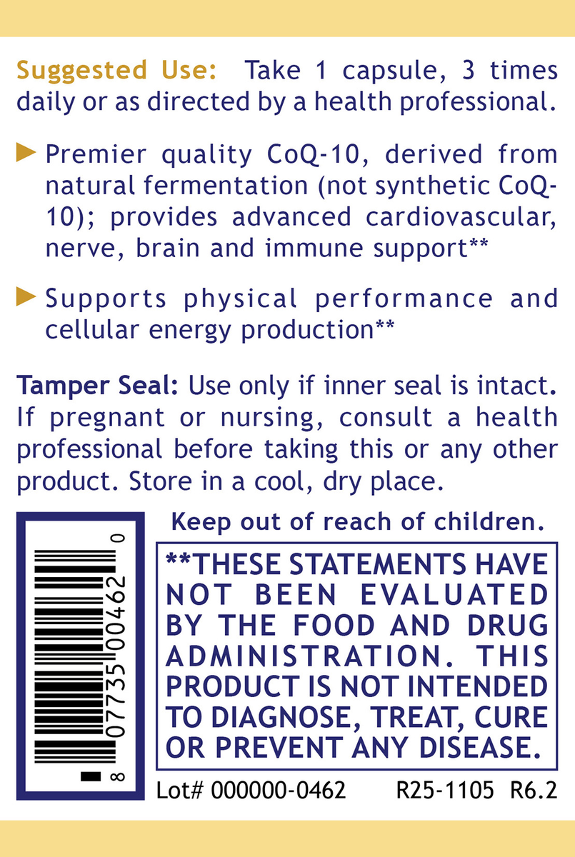 CoQ-10, Premier