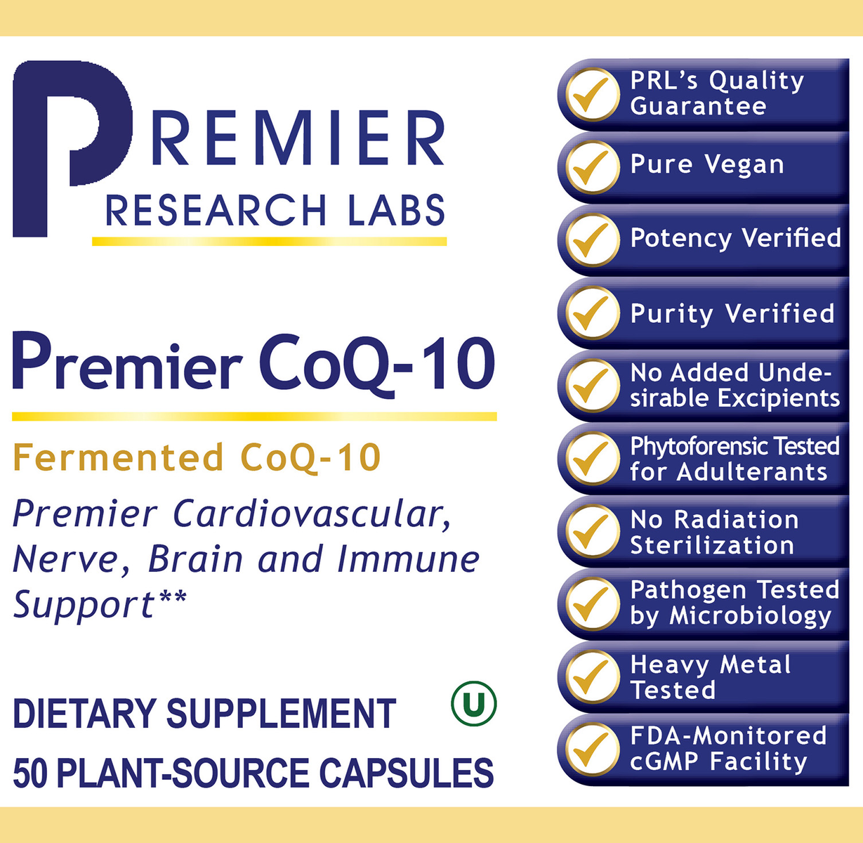 CoQ-10, Premier