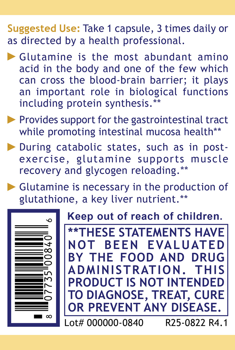 Glutamine, Premier