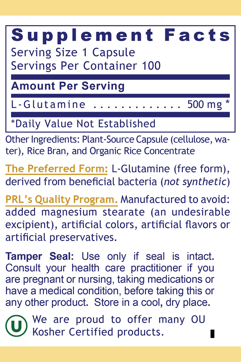Glutamine, Premier