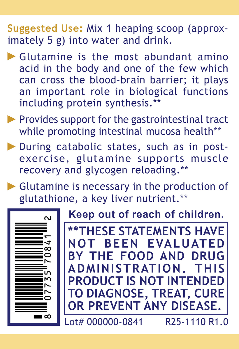 Glutamine, Premier
