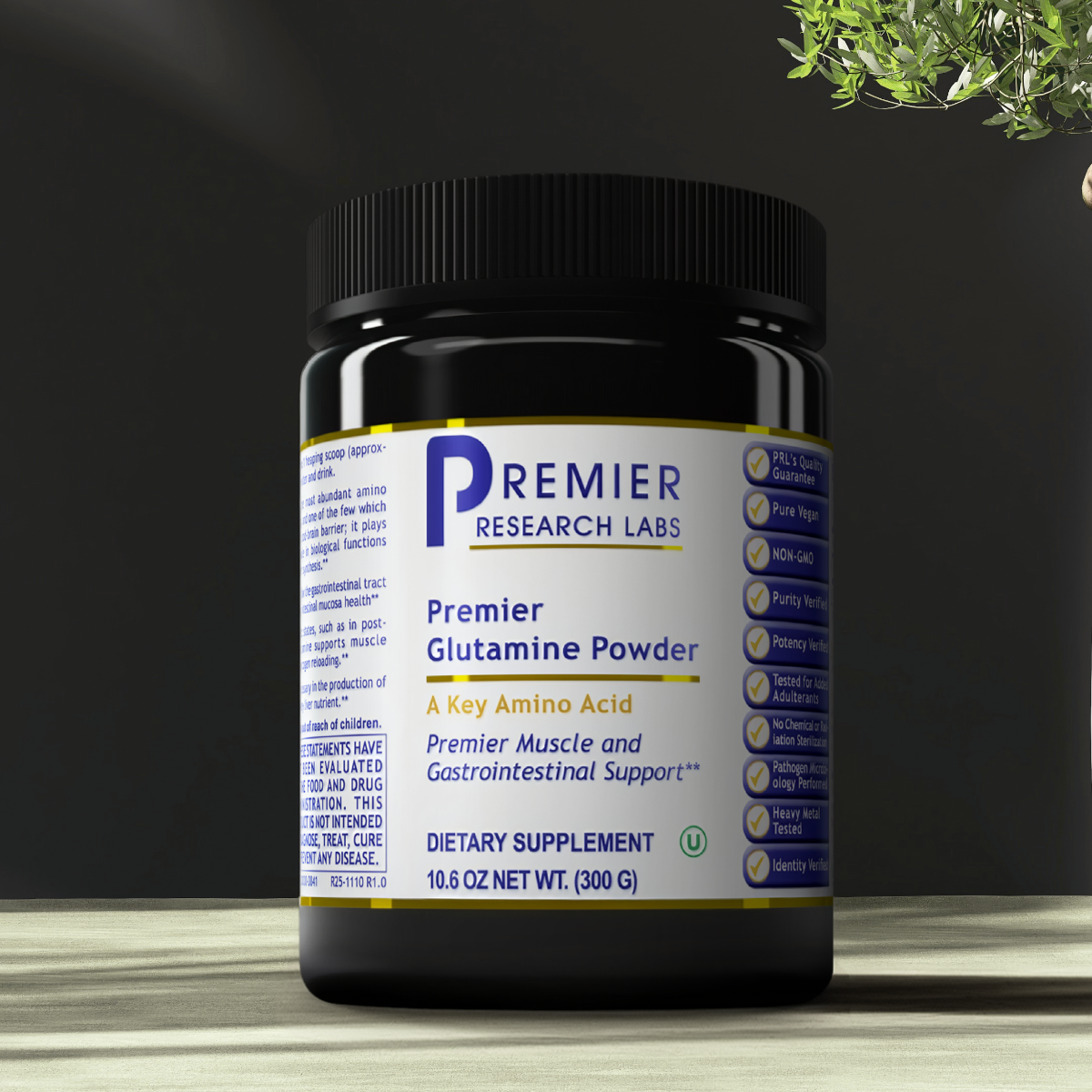 Glutamine, Premier