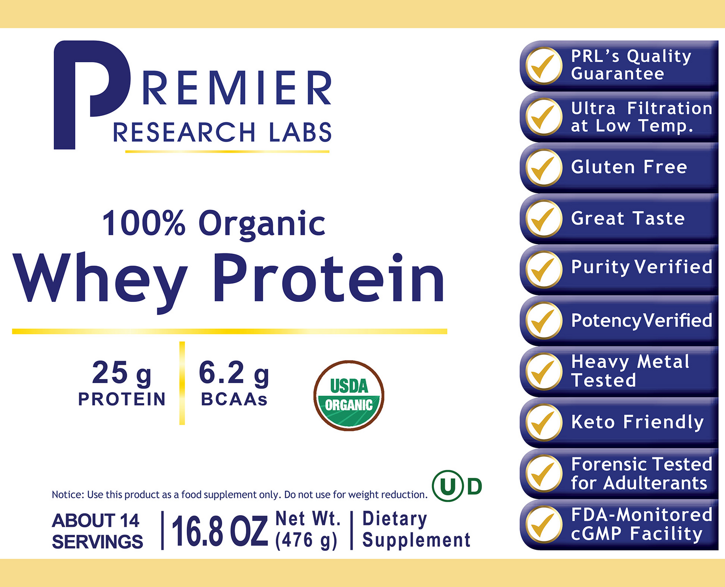 Whey Protein, Premier