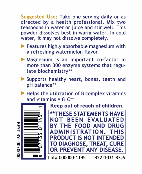 Magnesium, Premier (4 oz Powder)