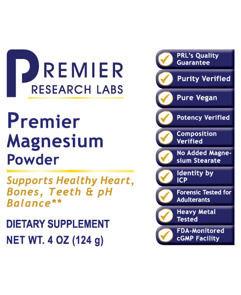Magnesium, Premier (4 oz Powder)