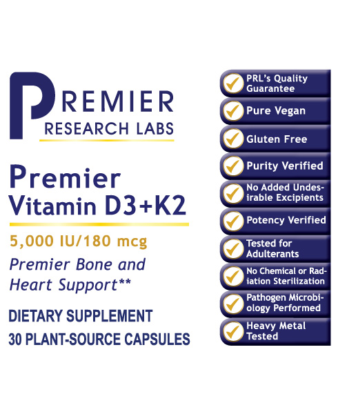 Vitamin D3+K2, Premier