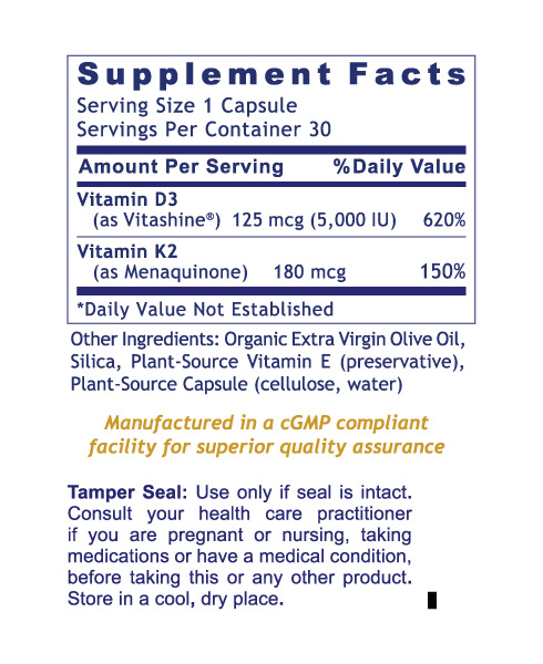 Vitamin D3+K2, Premier