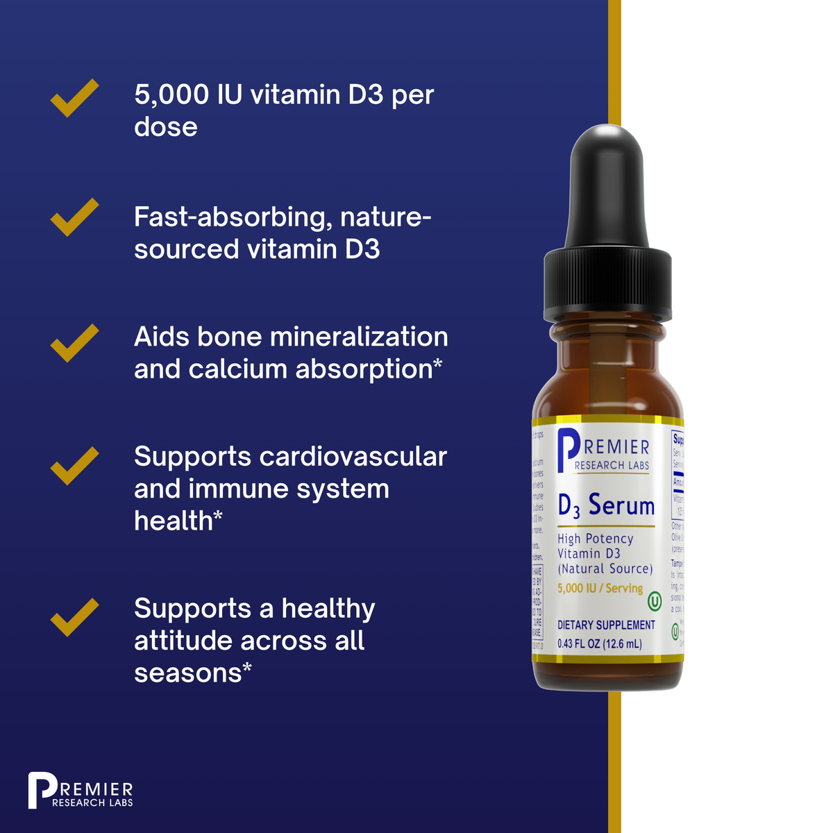 D3 Serum, Premier