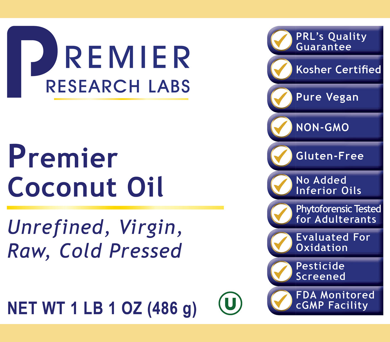 Coconut Oil, Premier