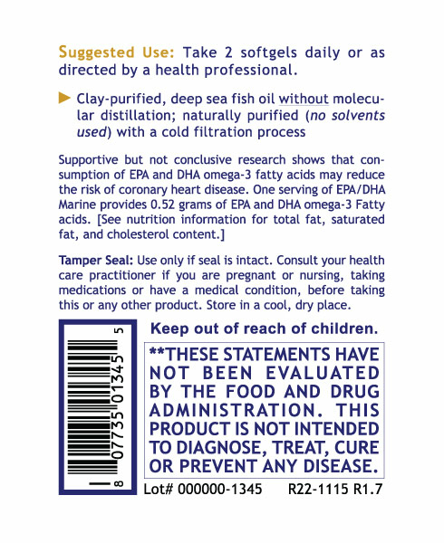 EPA/DHA Marine (Softgels), Premier