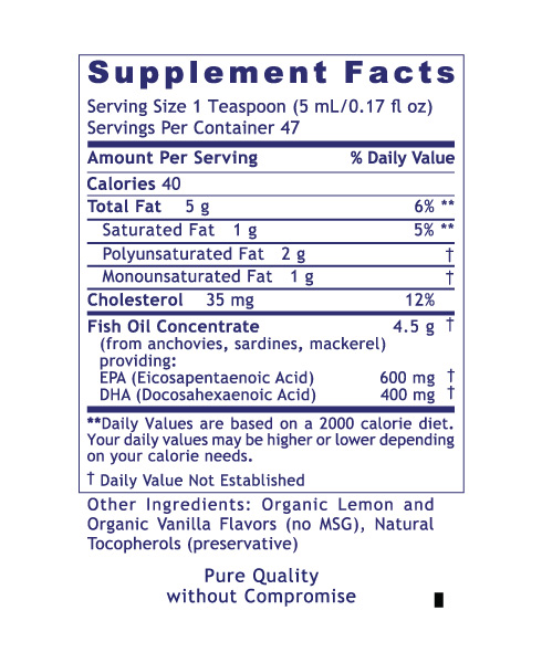 EPA/DHA Marine Liquid, Premier