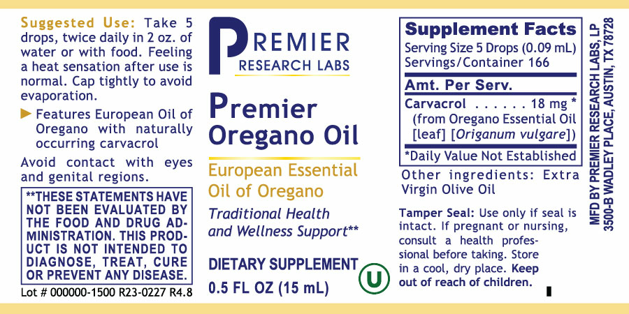 Oregano Oil, Premier