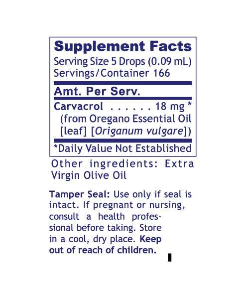 Oregano Oil, Premier