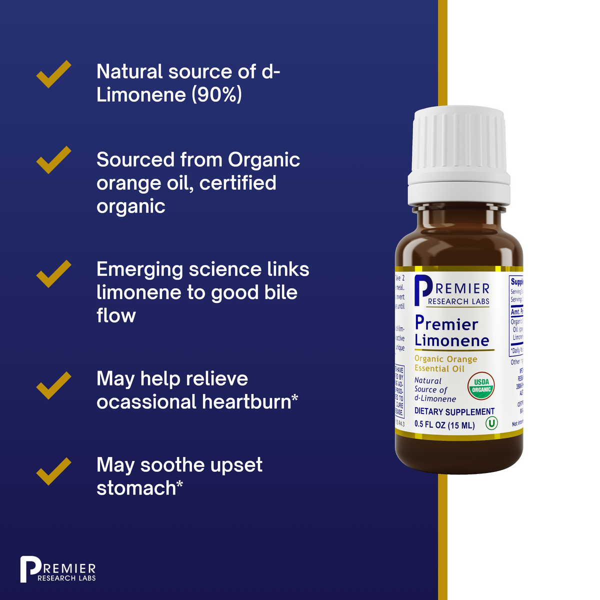 Limonene, Premier