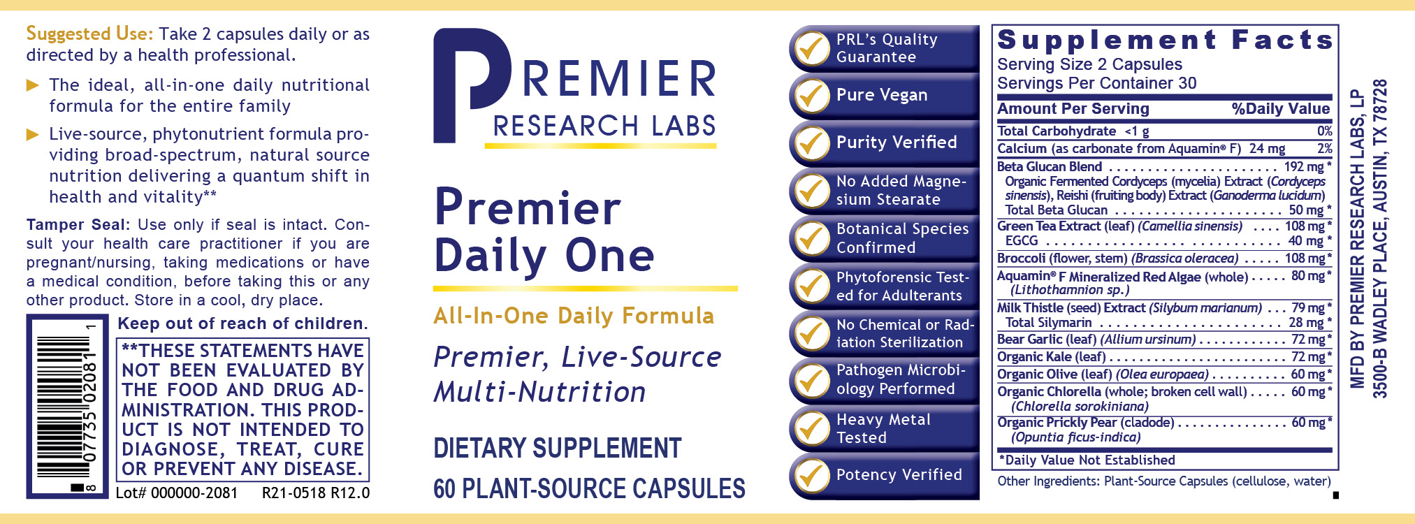 Daily One, Premier