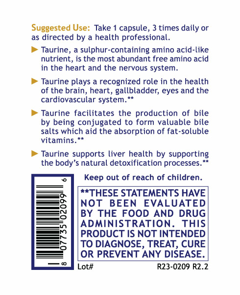 Taurine Blend, Premier