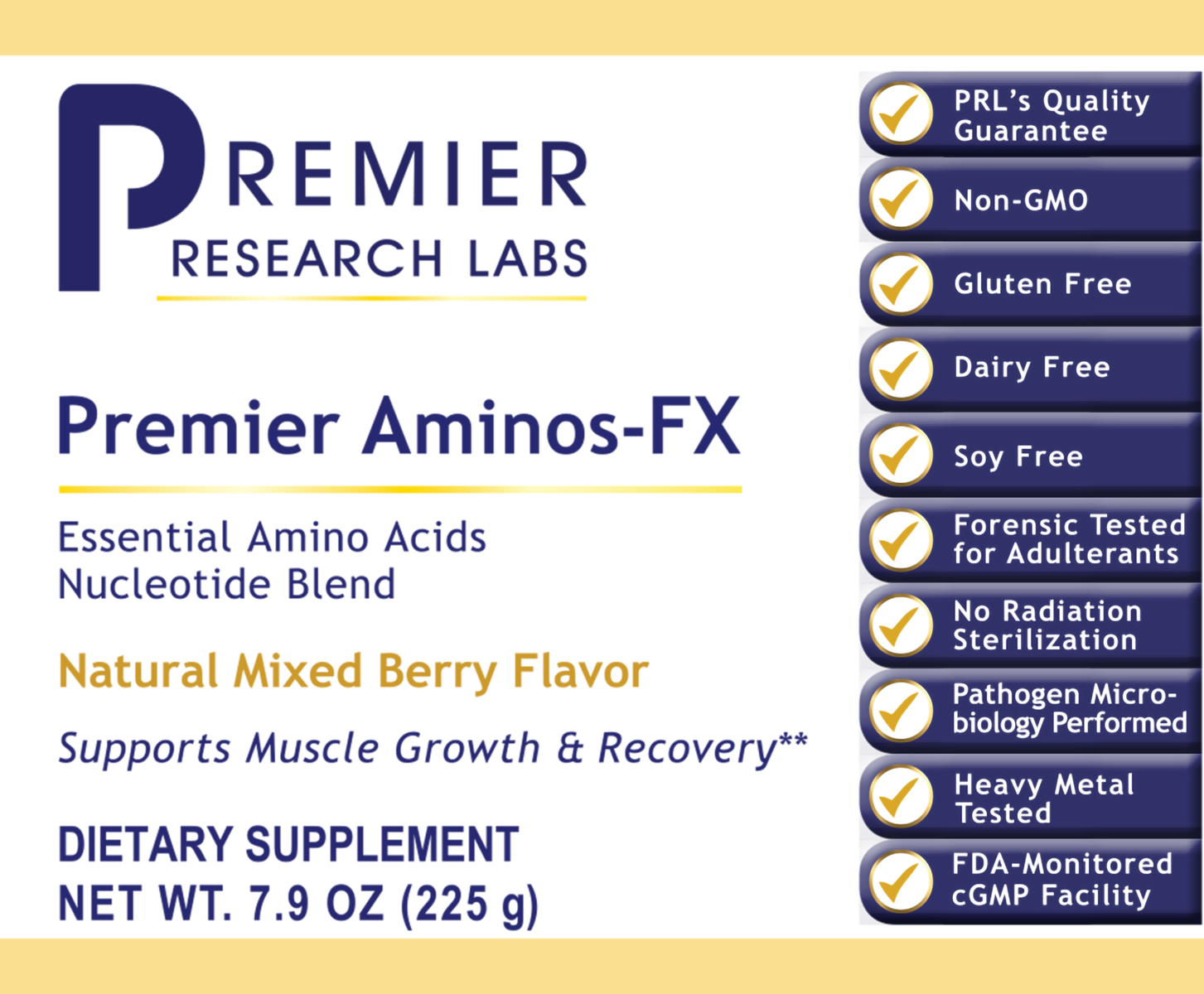 Aminos-FX™, Premier (Berry)