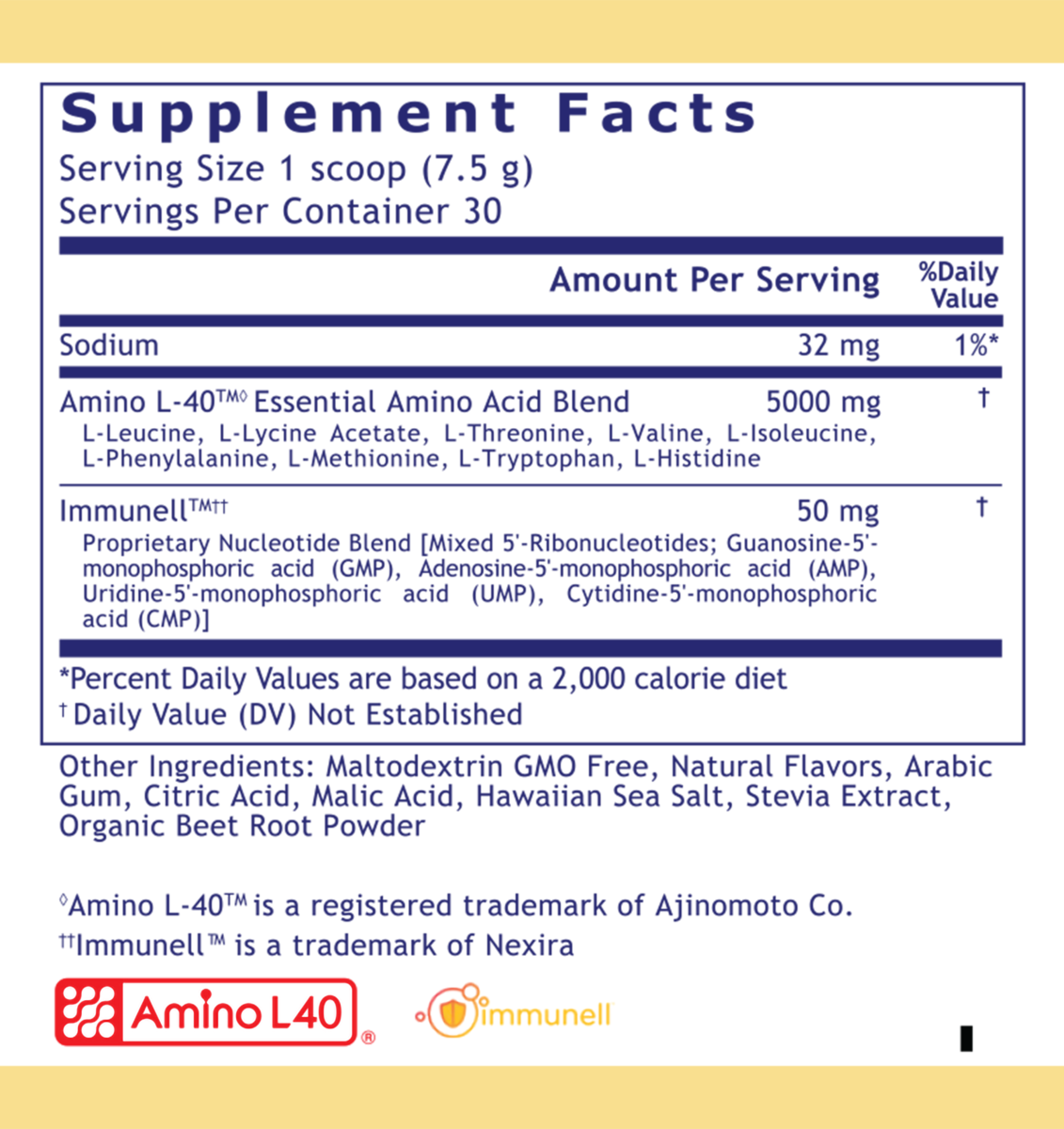 Aminos-FX™, Premier (Berry)