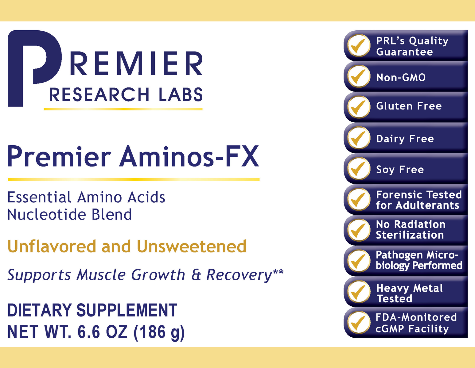 Aminos-FX™, Premier