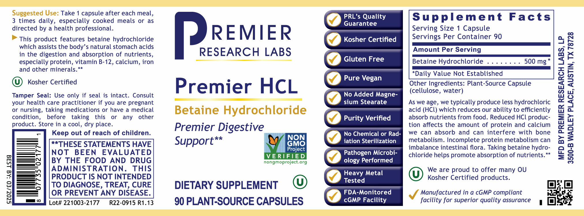 HCL, Premier