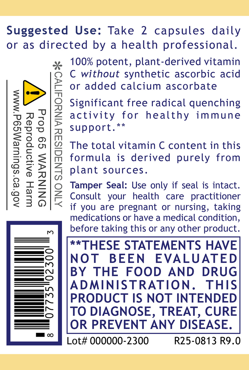 Plant Vitamin C, Premier