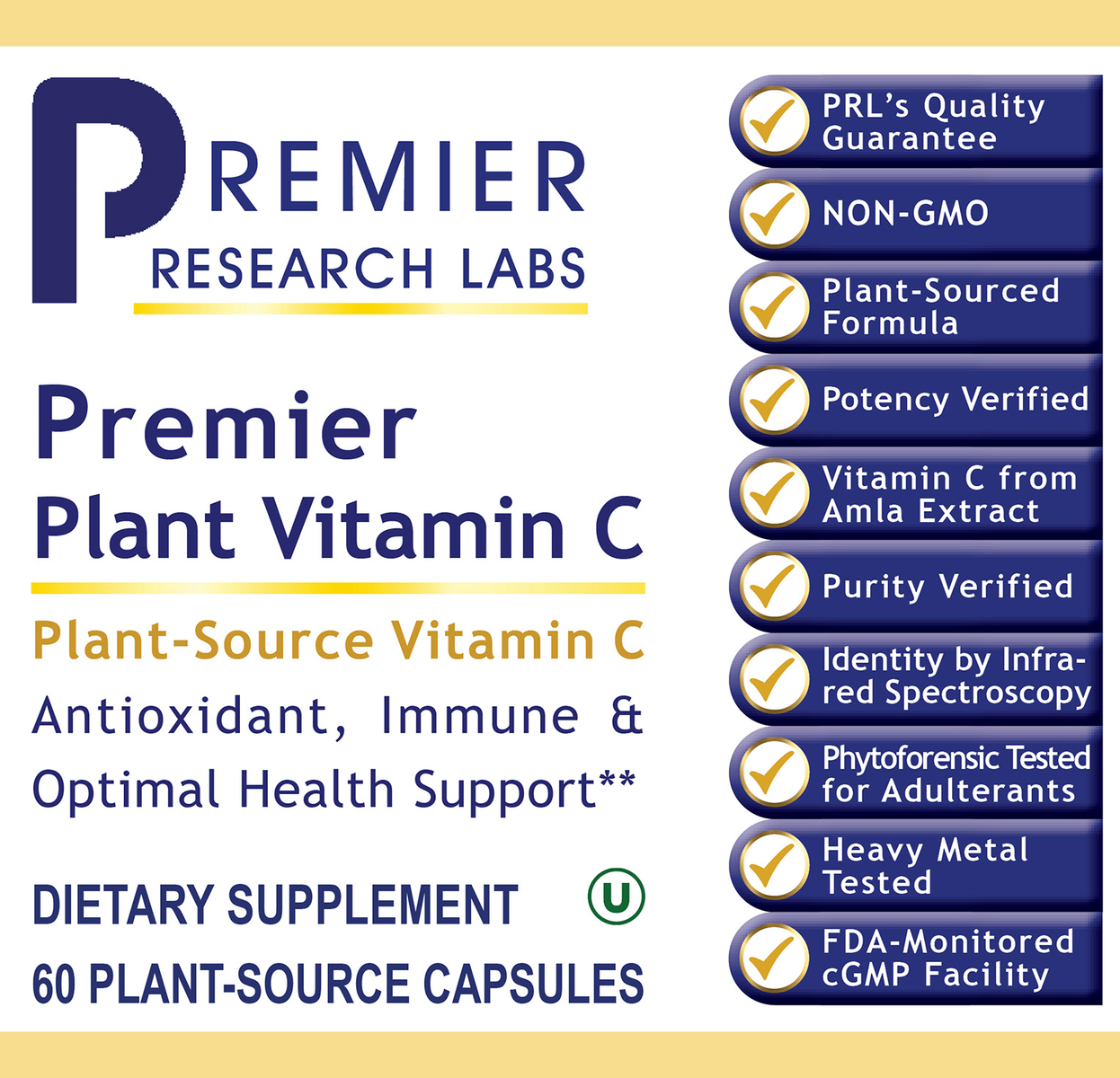 Plant Vitamin C, Premier