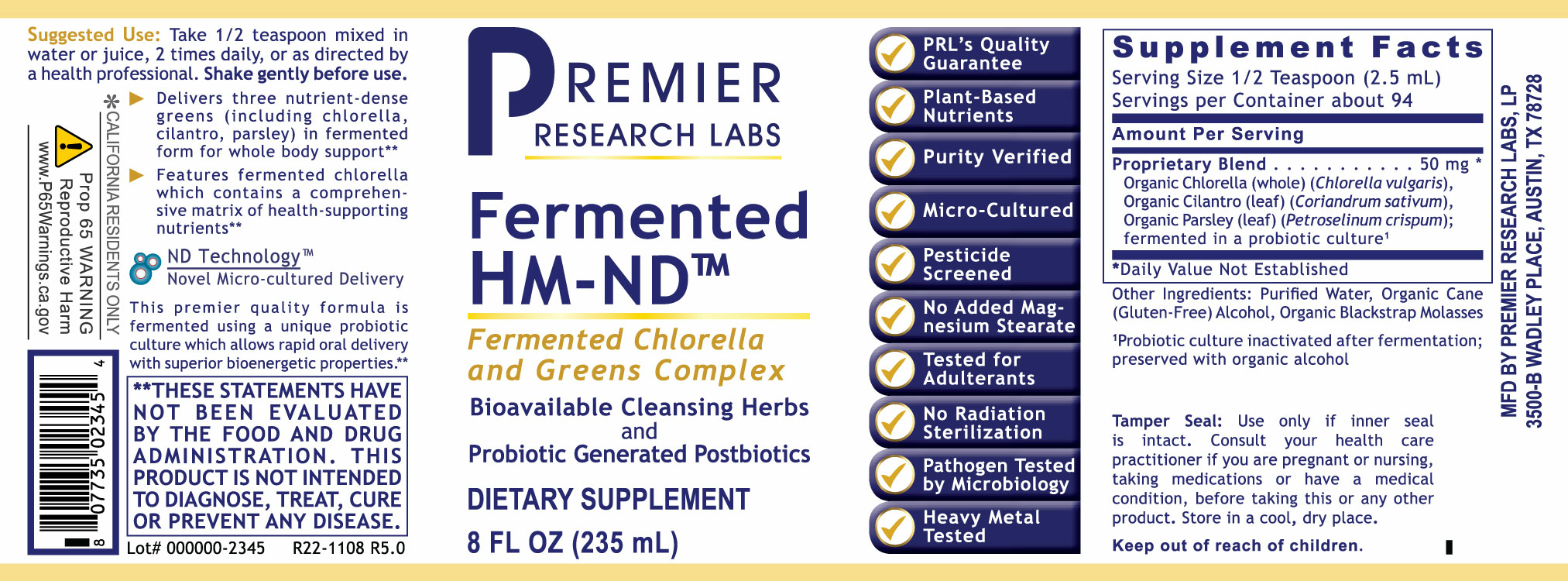 HM-ND™ (Fermented)