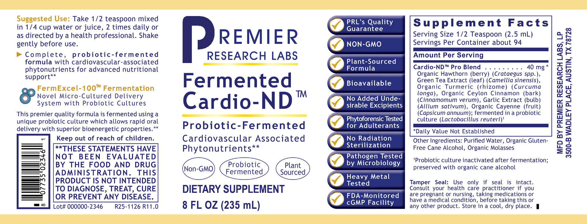 Cardio-ND™ (Fermented)