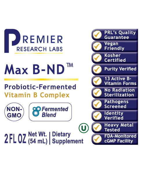 Max B-ND™ (Fermented) (2 oz)