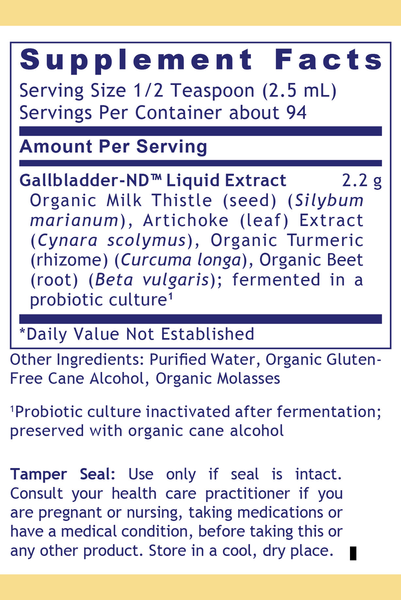 Fermented Gallbladder-ND™, Premier