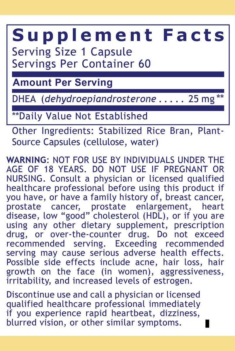 DHEA, Premier