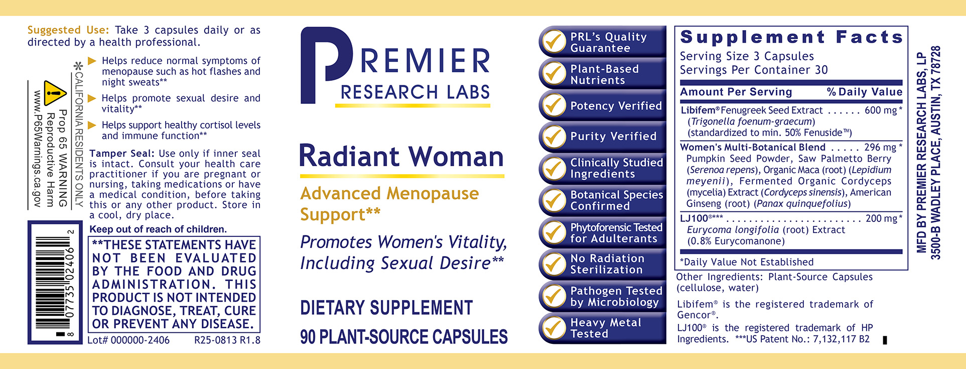 Radiant Woman, Premier