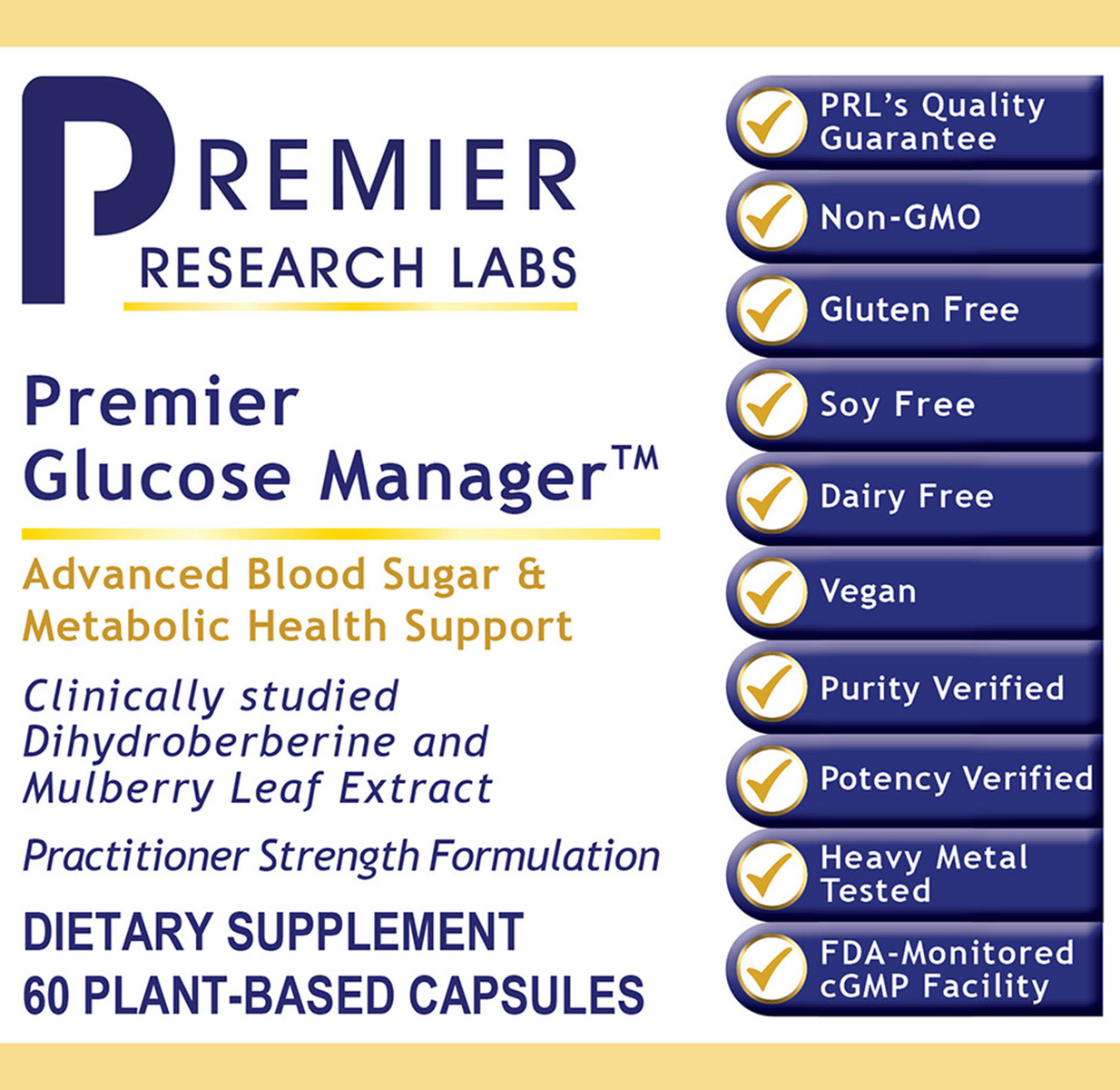 Glucose Manager™, Premier