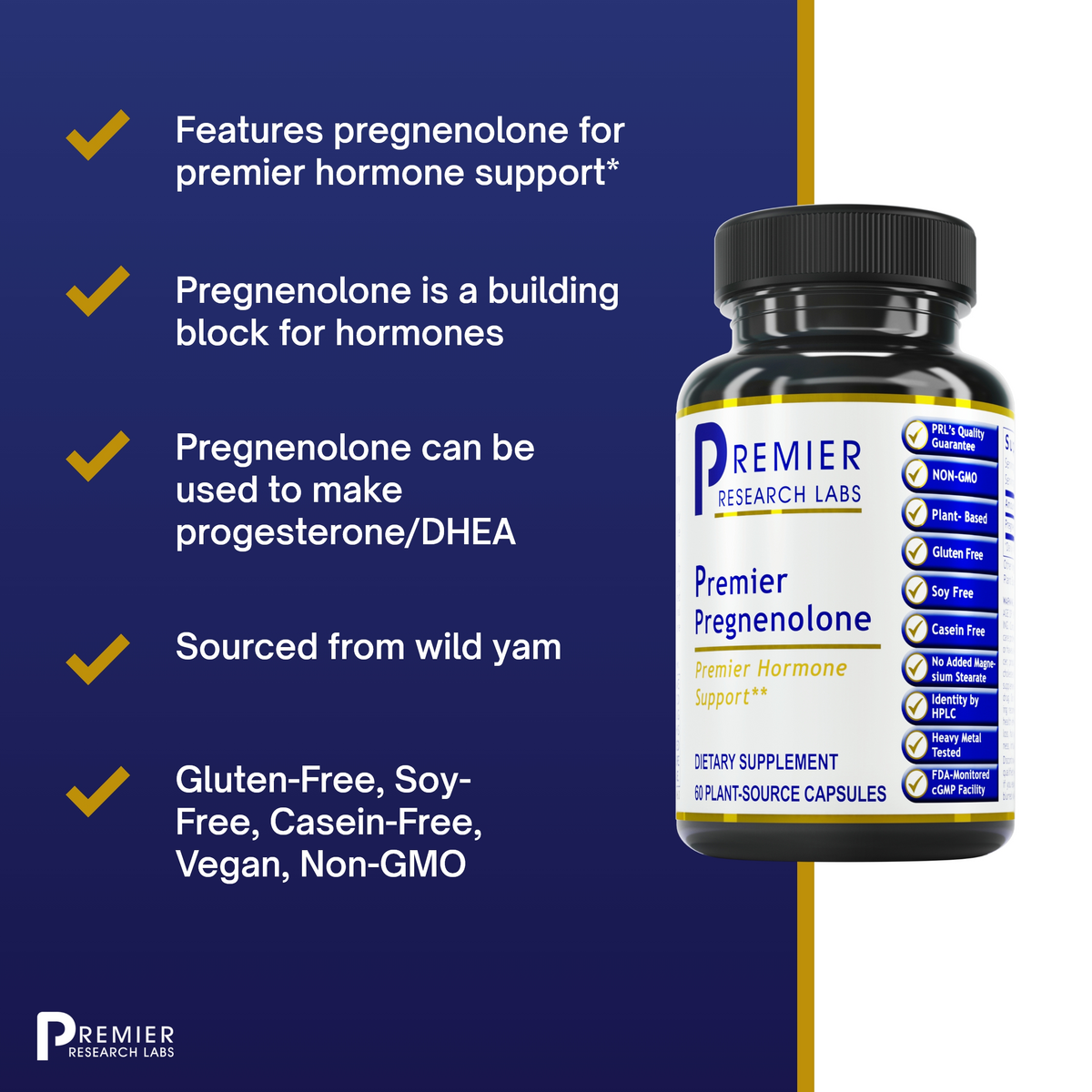 Pregnenolone, Premier