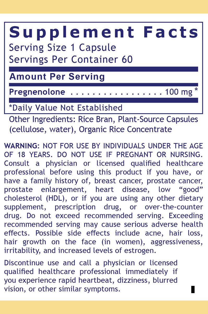 Pregnenolone, Premier