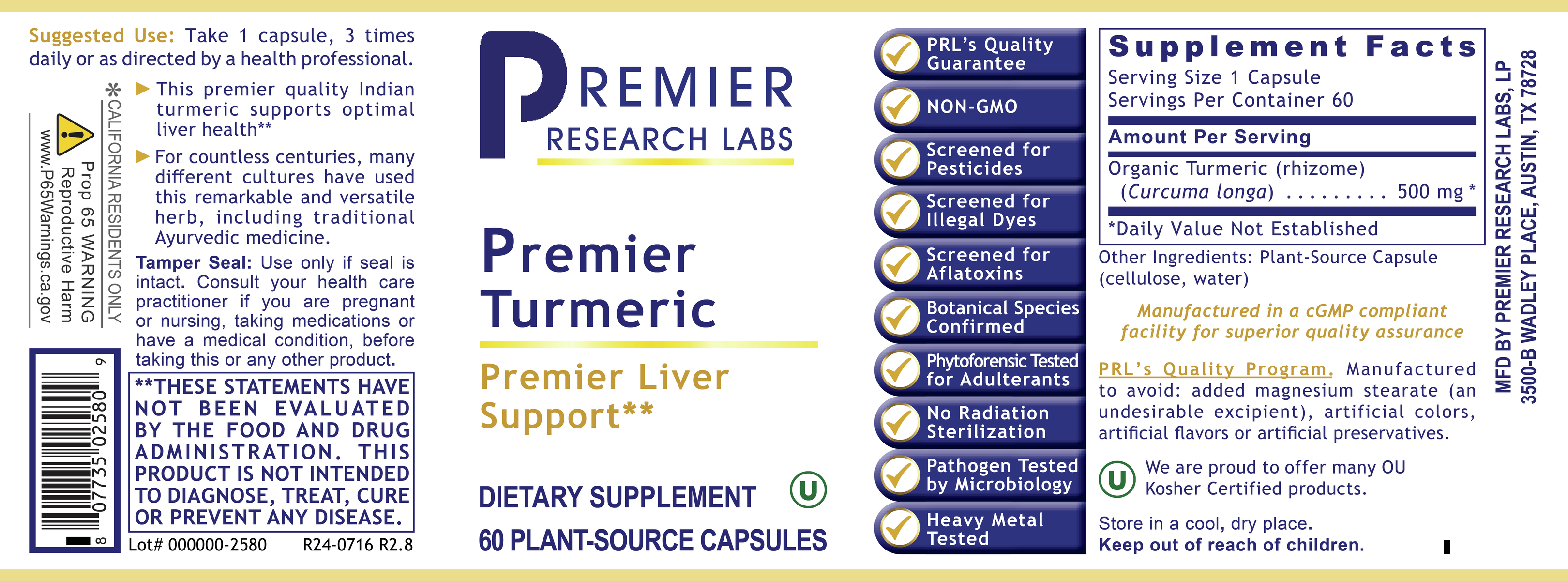 Turmeric, Premier