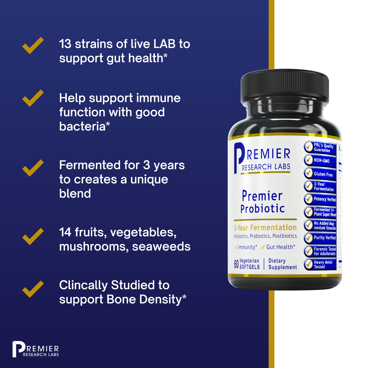 Premier Probiotic (60 Softgels)