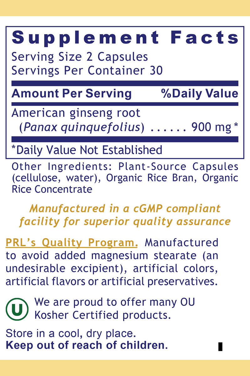 American Ginseng, Premier