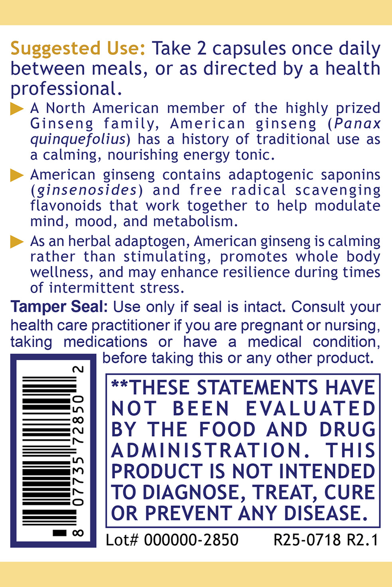 American Ginseng, Premier