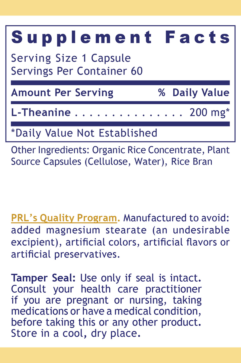 L-Theanine, Premier