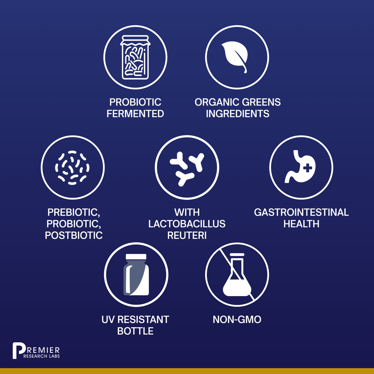 Probiotic Fermented Greens, Premier