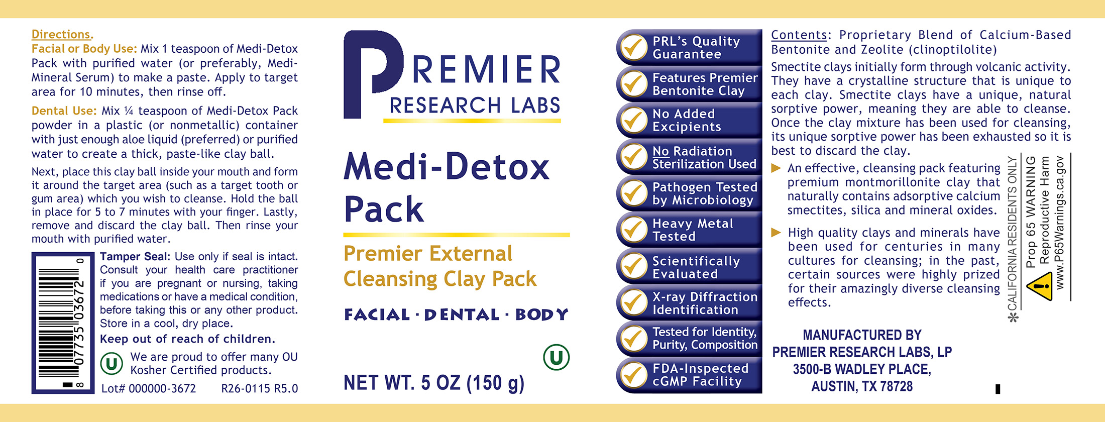 Medi-Detox Pack