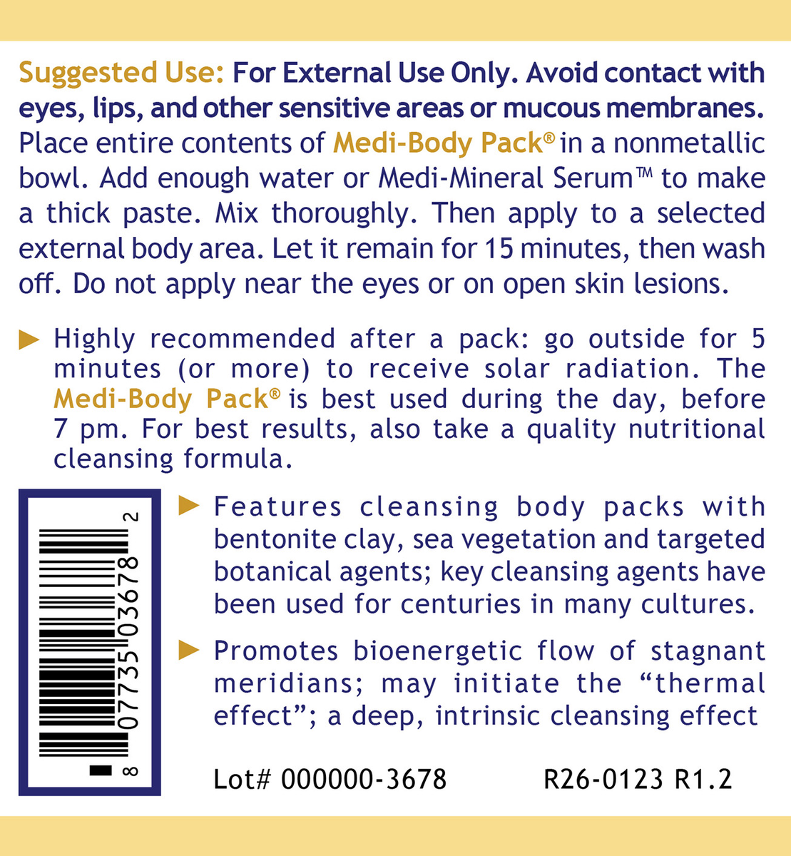 Medi Body Pack®