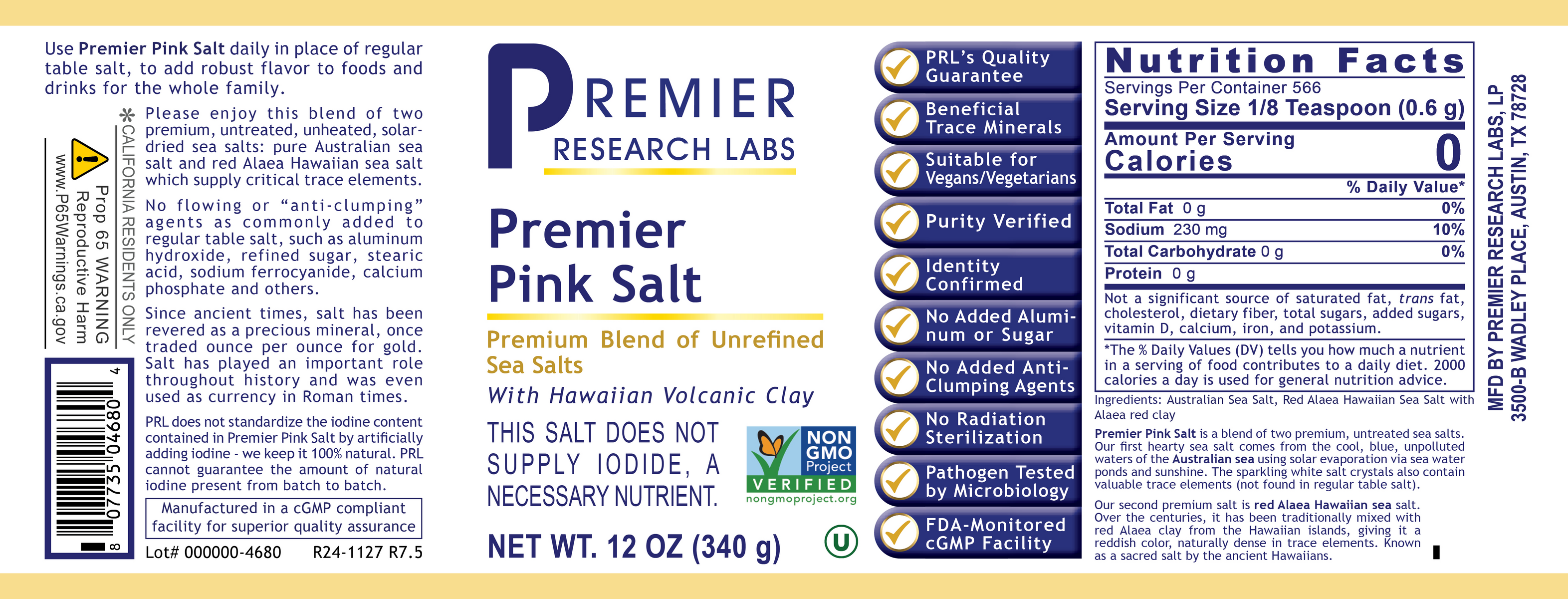 Pink Salt, Premier (12 oz)