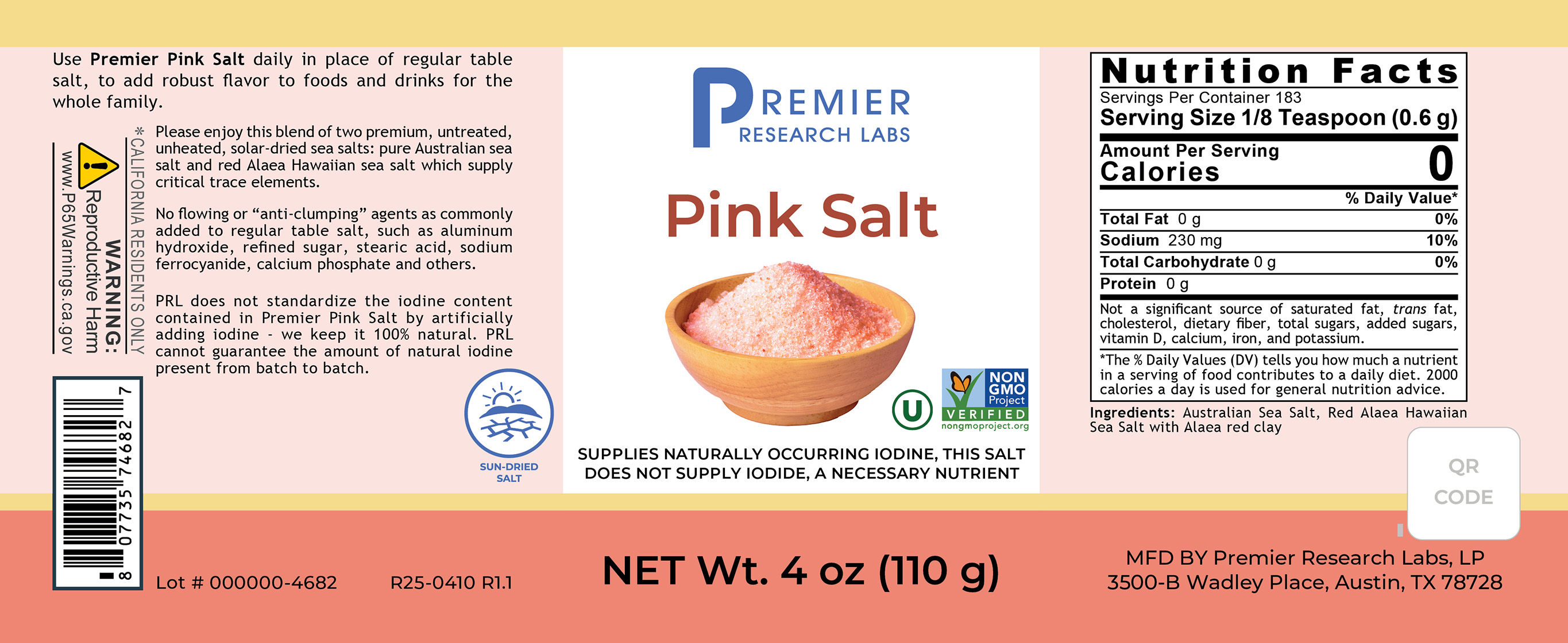 Premier Pink Salt (4 oz)