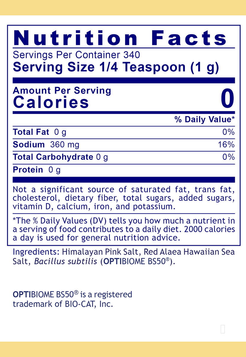 Microbiome Salt, Premier