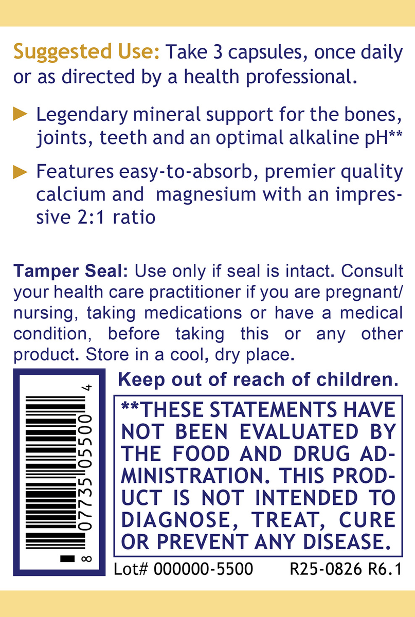 Calcium Magnesium Plus, Premier (300 Caps)