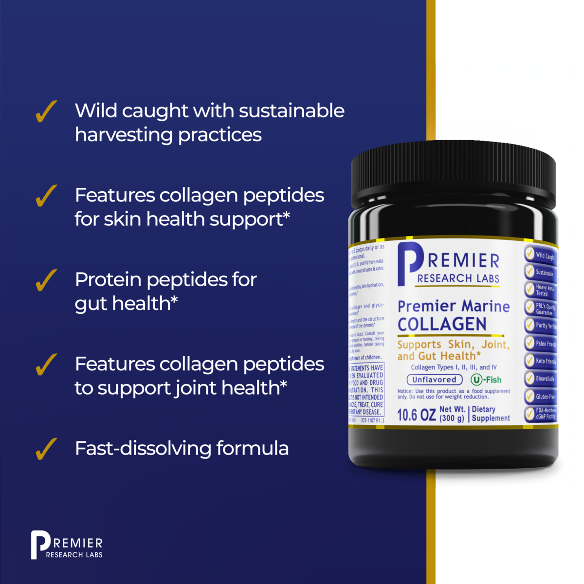 Collagen, Premier Marine