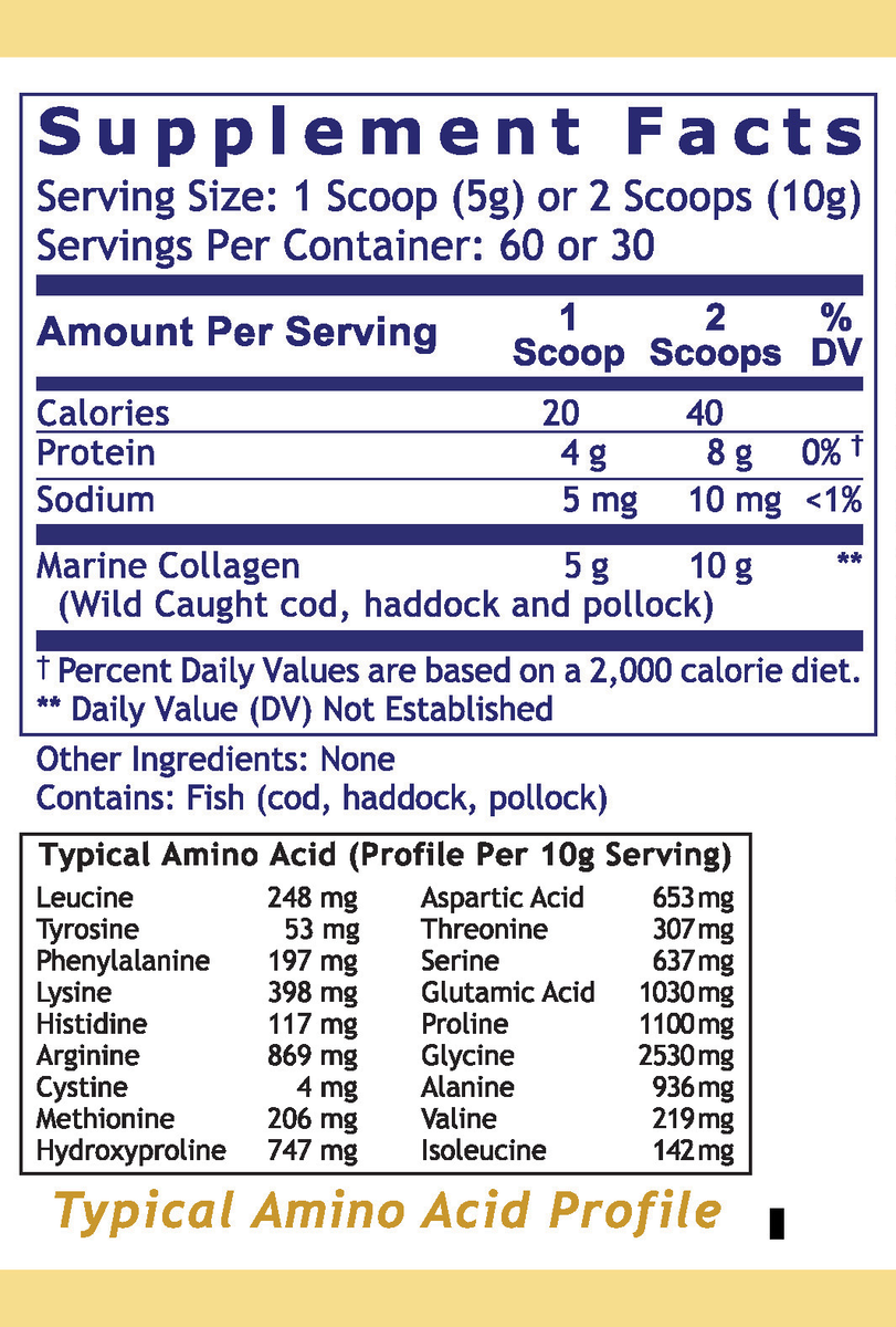 Collagen, Premier Marine